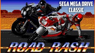 🔴LIVE  Road Rash Sega Mega Drive Classic [upl. by Lianne]