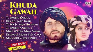 Khuda Gawah  Audio Jukebox  Amitabh Bachchan  Sridevi  Hindi Songs [upl. by Ellard]