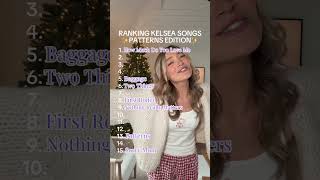 ranking kelsea ballerini songs ✨PATTERNS EDITION✨ kelseaballerini rankingsongs patterns [upl. by Azilef116]