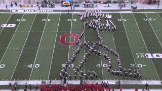 The Ohio State University Marching Band Michael Jackson Tribute Oct 19 2013 [upl. by Zales319]