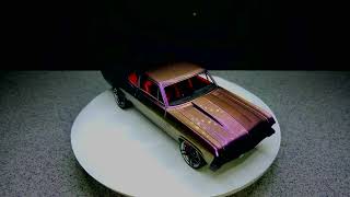 REVELL CHEVY NOVA WHEELS DONE BLACK AND CHROME [upl. by Gnap606]