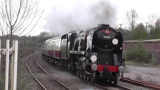 34046 Braunton on 1Z40 The Great Western Envoy going well through Hungerford on 15423 [upl. by Nager]