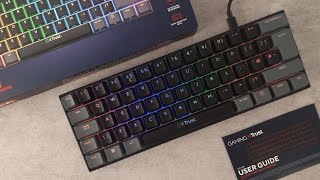 Epic Unboxing GamingXTrust Mini 867 Acira RGB Mechanical Keyboard  PC Mobile Tablet PS5 Xbox [upl. by Aluin]