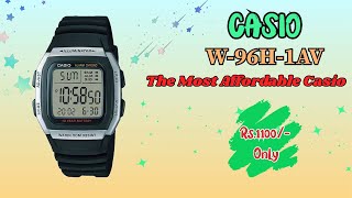 Casio W96H1AV  The Most Affordable Casio  Only for Rs1100 🔥🔥 [upl. by Publius982]