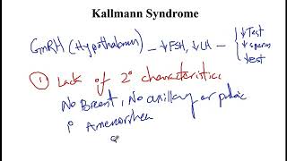 USMLE ACE Video 26 Kallmann Syndrome [upl. by Odranar]