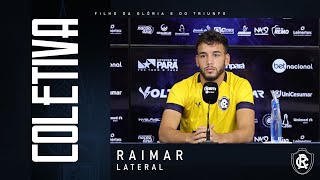 Coletiva com o lateral Raimar [upl. by Neal]