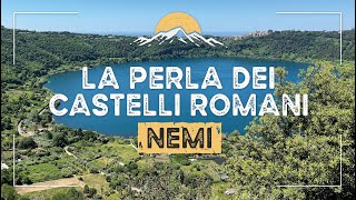 Itinerario ad anello Nemi RM 4K [upl. by Willow78]