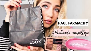 HAUL FARMACITY  PROBANDO MAQUILLAJES [upl. by Steinke]