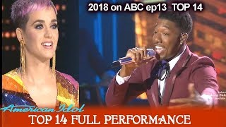 Marcio Donaldson sings “Its A Miracle” HE IS ON FIRE American Idol 2018 Top 14 [upl. by Adniroc904]