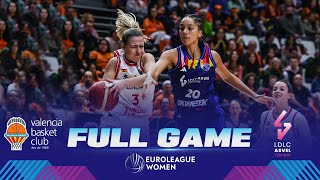 Valencia Basket Club v LDLC ASVEL Feminin  Full Basketball Game  EuroLeague Women 202324 [upl. by Aipotu]