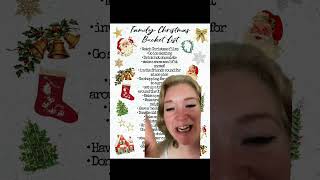 Family Christmas bucket list Get ready to screenshot christmas bucketlist freebies [upl. by Nehepts553]