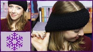 DIY Stirnband stricken  Selfmade Sunday  Winterproblems [upl. by Kitchen]