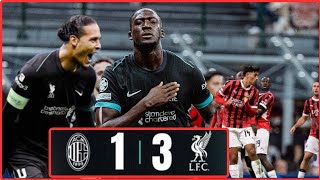 Ac Milan vs Liverpool 13 All Goals amp Highlights KonateVan Dijk amp Szoboszlai [upl. by Sou]