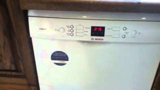 Bosch Exxcel dishwasher fixed and start of cleaning cycle [upl. by Rome]