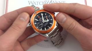 Omega Seamaster Planet Ocean 600M Chronograph 21532465101001 Omega Watch Review [upl. by Monsour759]