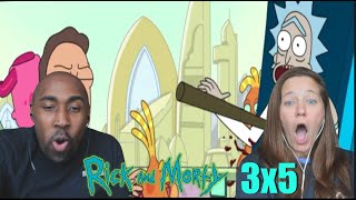 Rick and Morty 3x5 quotThe Whirly Dirly Conspiracyquot Reaction [upl. by Etirugram441]