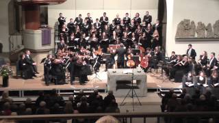 Bachwoche Stuttgart 2015 Abschlusskonzert quotPreis und Dankquot J S Bach quotOsterOratoriumquot BWV 249 [upl. by Euqinay]