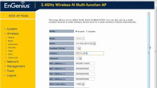 How to setup WDS Setup 101 with EnGenius device   Tech Lab Tutorial [upl. by Nylodam320]