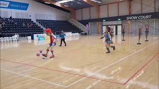 Netball Mascot Race NSW Swifts v GIANTS [upl. by Rutger]