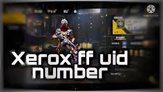 Xerox ff ka uid number 🔥viral video [upl. by Glynnis549]