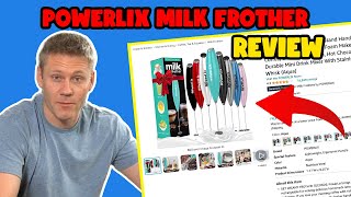 PowerLix Milk Frother Handheld Review  Is is the best frother [upl. by Ediva]