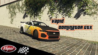 GTA V 2024 Vapid Dominator GTX MOD [upl. by Jo Ann]