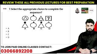 NonVerbal Intelligence Test Part3 PMAGDPAMCAFNSPNAirman NonVerbal reasoning Test EduSmart [upl. by Ennayehc772]