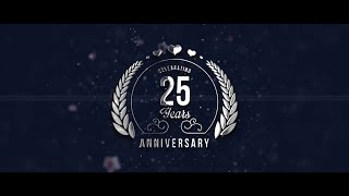 25th Wedding Anniversary Invite Video [upl. by Alyahc]