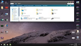 Mac OS Dark Leopard theme for Windows 10 Visual Style [upl. by Bertila]