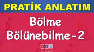 20 Bölme Bölünebilme  Abdül Aziz Gürbüz [upl. by Barta905]