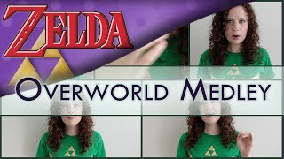 The Legend of Zelda A CAPPELLA  Overworld Theme Medley [upl. by Adyol685]