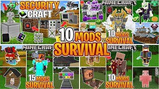 LOS 10 MEJORES MODSADDONS Para Minecraft PEBedrock 12051  2023 [upl. by Adiaroz834]