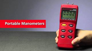 Amprobe MAN30 Differential Pressure Manometer [upl. by Mroz600]