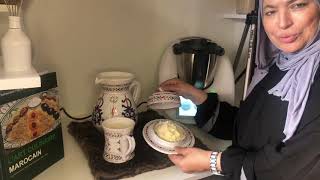 كيفاش ديروا اللبن والزبدة بلدية بالترموميكس مع فاطمة Comment Préparer Lebn Au Thermomix [upl. by Armington577]