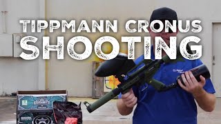 Tippman Cronus Shooting  Tactical Version Semi Automatic [upl. by Muslim]