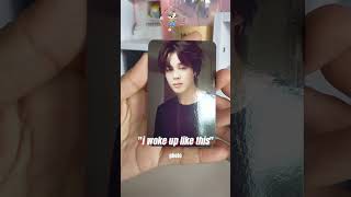 Lenticuler photocard Jimin Are You Sure fanmade jimin areyousure [upl. by Annauqal]