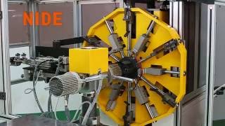 China stator wave winding machine coil winding machine [upl. by Kissel213]