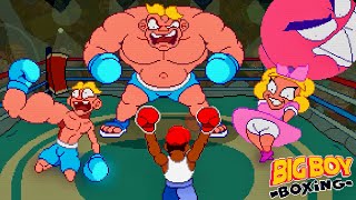 Big Boy Boxing  A PunchOut amp Cuphead Inspired Boss Rush Boxing Game New Challengers [upl. by Ehcor269]