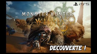 Monster Hunter Wilds  Découverte de la Beta test HDFR [upl. by Truitt]