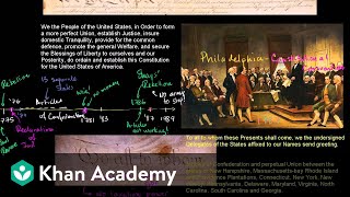 Birth of the US Constitution  US History  Khan Academy [upl. by Peta741]