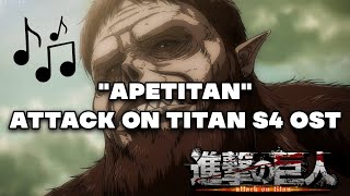 Attack on Titan Season 4 Part 2 Ep 2 SoundTrack quotApetitanquot Beast Titan Theme Epic Orchestra Cover [upl. by Anera926]