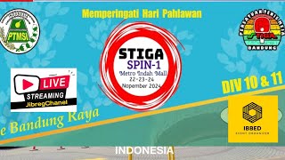 Live Stiga Spin Turnamen MIM div10 dan 11 hari ke 3 [upl. by Negah467]