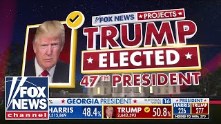 BREAKING Trump elected 47th president Fox News projects [upl. by Eremehc]