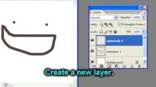 Photoshop CS2 How to make animated pictures Easy tutorial [upl. by Manup]