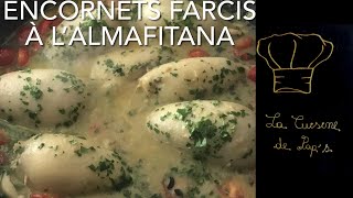 recette des encornets farcis a lalmafitana [upl. by Afatsum638]