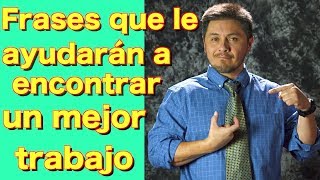 Frases en inglés para conseguir trabajo Si dices esto te van a contratar [upl. by Lulu790]