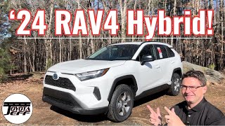 Why Buy 2024 Toyota RAV4 Hybrid LE Review and Tutorial [upl. by Suoirrad]