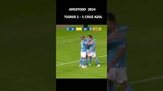 TIGRES vs CRUZ AZUL  AMISTOSO 2024 [upl. by Ettenuahs]