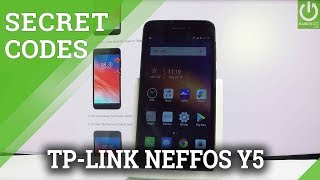 Codes in TPLINK Neffos Y5  Advanced Settings  Secret Menu  Tricks [upl. by Enomrej]