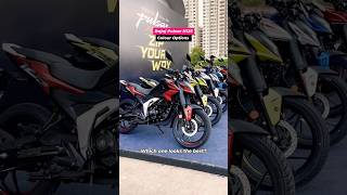 Bajaj Pulsar N125 Colour Options  BikeWale shorts pulsarn125 [upl. by Imoan]